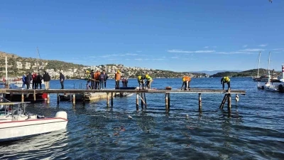 Bodrum&rsquo;daki ka&ccedil;ak Liman 10 yıl sonra yıkılıyor
