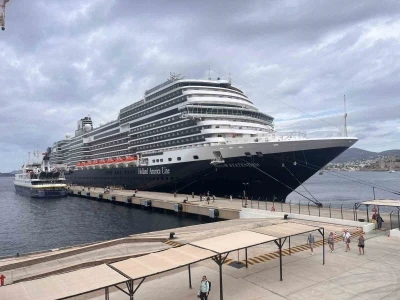 Bodrum’u ilk kez geldi, 2 bin 592 yolcu getirdi
