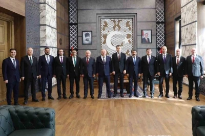 B&ouml;lge valilerinden Vali Nedim Akmeşe&rsquo;ye hayırlı olsun ziyareti
