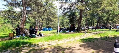 B&ouml;lgenin g&ouml;zde tabiat parkı ziyaret&ccedil;i akınına uğruyor
