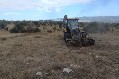 Bolu’da 150 hektarlık merada ıslah çalışması başladı
