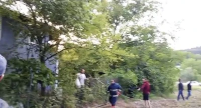 Bolu&rsquo;da 2 katlı evin &ccedil;atı katında yangın &ccedil;ıktı
