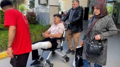 Bolu&rsquo;da acemi kasaplar hastaneye koştu
