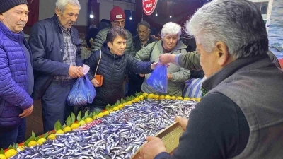 Bolu&rsquo;da balık tezgahlarında hamsi bolluğu

