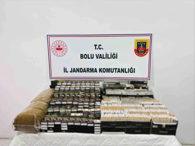 Bolu&rsquo;da binlerce ka&ccedil;ak makaron ve t&uuml;t&uuml;n ele ge&ccedil;irildi

