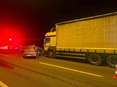 Bolu’da D-100’de feci kaza: 1 ölü
