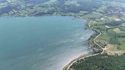 Bolu&rsquo;da i&ccedil;me suyunun karşılandığı Baraj G&ouml;let&rsquo;inde su seviyesi y&uuml;zde 100&rsquo;e ulaştı
