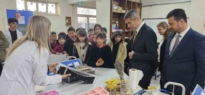 Bolu&rsquo;da ilkokul &ouml;ğrencileri atık yağları sabuna d&ouml;n&uuml;şt&uuml;rd&uuml;
