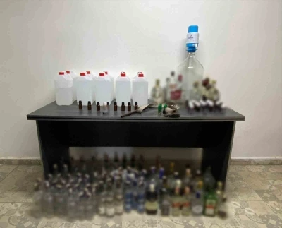 Bolu’da kaçak içki operasyonu: 1 gözaltı
