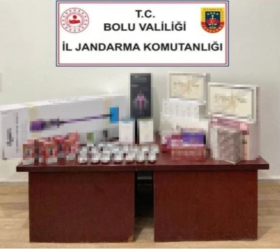 Bolu&rsquo;da ka&ccedil;ak &uuml;r&uuml;nler ele ge&ccedil;irildi
