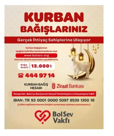 Bolu&rsquo;da kurban bağışı skandalı; paralar toplandı, tek bir kurban bile kesilmedi iddiası
