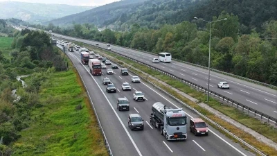 Bolu&rsquo;da Kurban Bayramı d&ouml;n&uuml;ş&uuml; ağır vasıtalara ge&ccedil;it yok
