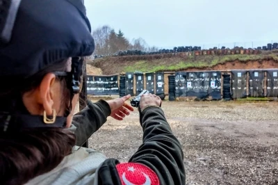Bolu&rsquo;da ormancılar atış poligonunda kıyasıya yarıştı
