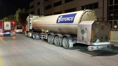 Bolu&rsquo;da tankerden azot gazı sızıntısı korkuttu
