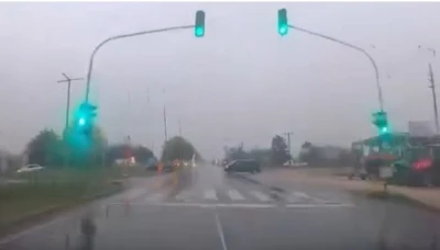 Bolu’da yağışlı havada kaza ucuz atlatıldı
