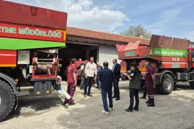 Bolu&rsquo;da yangın s&ouml;nd&uuml;rme ara&ccedil;ları zorlu sezon &ouml;ncesi denetimden ge&ccedil;ti
