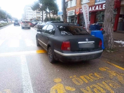 Bolu&rsquo;da yaya ge&ccedil;idi ve kaldırım işgaline ceza
