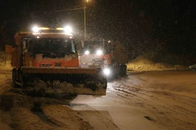 Bolu Dağı&rsquo;nda kar yağışı devam ediyor
