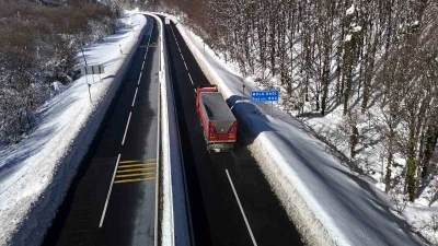 Bolu Dağı&rsquo;nda kartpostallık g&ouml;r&uuml;nt&uuml;ler
