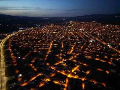 Bolvadin’de gün batımı manzarası sosyal medyada büyük ilgi gördü
