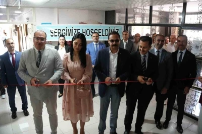 Bolvadin Halk Eğitimi Merkezinde yıl sonu sergisi a&ccedil;ıldı

