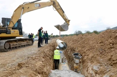 Bozdoğan’da 46 bin dekar arazi sulanacak
