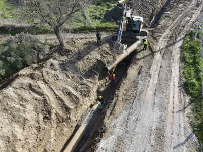 Bozdoğan&rsquo;da 49 bin dekar tarım alanı sulanacak
