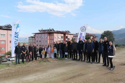 Bozdoğan&rsquo;da fidan dikimi
