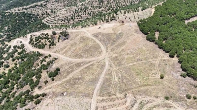 Bozdoğan&rsquo;da GES projesinde yapım &ccedil;alışmaları başladı
