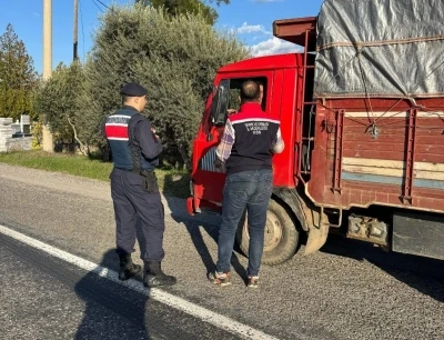 Bozdoğan’da ilçe tarım ve jandarmadan yol denetimi
