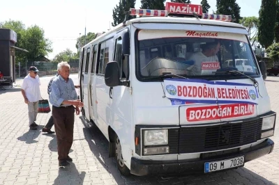 Bozdoğan’da şehir içi seferleri başladı
