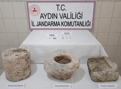 Bozdoğan&rsquo;da tarihi eser operasyonu
