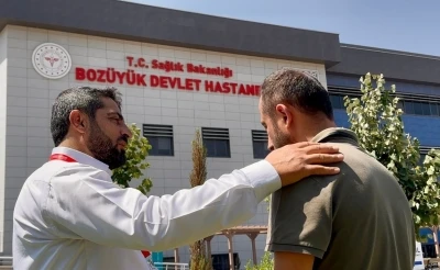 Bozüyük Devlet Hastanesi Manevi Destek Birimi hasta ve yakınlarının yanında
