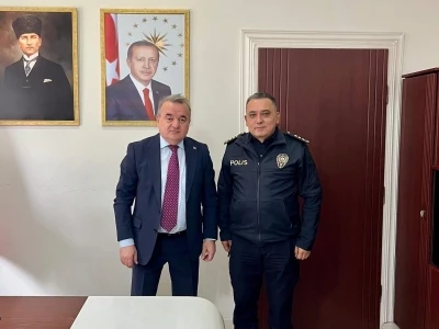 Boz&uuml;y&uuml;k İl&ccedil;e Emniyet M&uuml;d&uuml;r&uuml; Nihat D&ouml;nmez g&ouml;revine başladı
