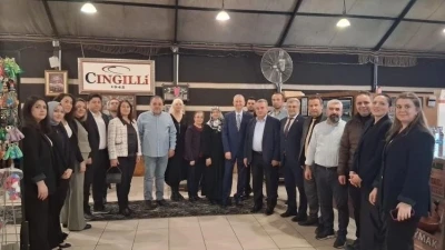 Bozüyük’te BORSAB Müdürü Cemal Geren’e veda
