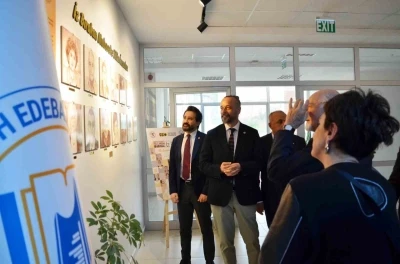 BŞE&Uuml;&rsquo;de &lsquo;İz bırakan muhasebe bilim insanları&rsquo; sergisi a&ccedil;ıldı

