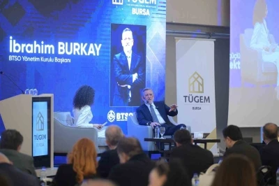 BTSO Y&ouml;netim Kurulu Başkanı Burkay T&Uuml;GEM Bursa &uuml;yeleriyle buluştu

