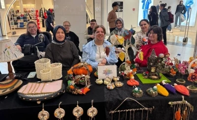 Bu eserlerin hepsi özel gereksinimli bireylerin ellerinden çıktı
