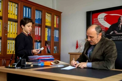 Bu okulda hi&ccedil;bir şey kaybolmuyor
