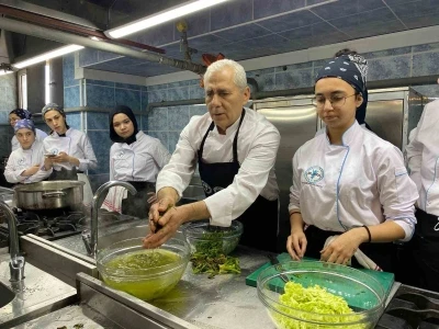 BUBFA&rsquo;da geleceğin şefleri ile s&uuml;rd&uuml;r&uuml;lebilir gastronomi at&ouml;lyesi
