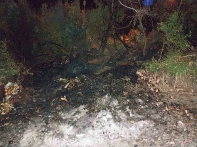 Bucak’ta arazi yangını
