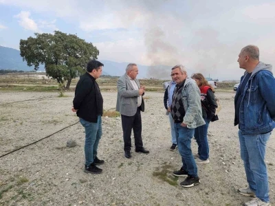 Buharkent’te incir fidanlarında gelişim gözlemi yapıldı
