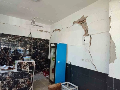 Buldan&rsquo;da 5.1&rsquo;lik depremin ardından bazı işletmelerde hasar meydana geldi
