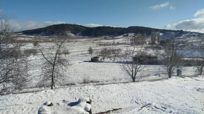 Buldan&rsquo;da yılın ilk karı &uuml;reticileri sevindirdi
