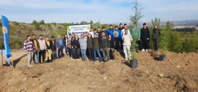 Buldan Müftülüğü tarafından hatıra ormanı oluşturuldu
