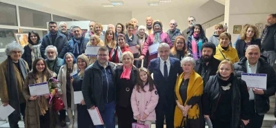 Bulgaristan&rsquo;da &lsquo;Yedi Tepeler Bulgar-T&uuml;rk Dostluk Sergisi&rsquo; sanatseverlerle buluştu
