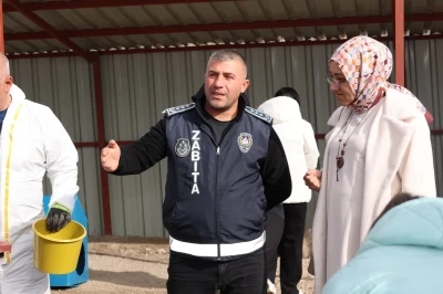 Bünyan’da öğrencilerden sokak hayvanları için anlamlı etkinlik
