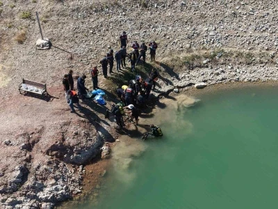 Burdur’da barajda kaybolan emekli polisin cansız bedenine ulaşıldı
