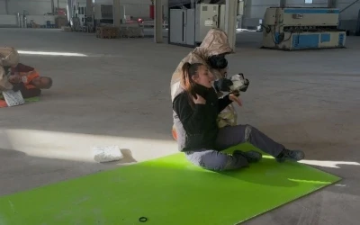 Burdur’da gerçeğini aratmayan yangın ve KBRN tatbikatı
