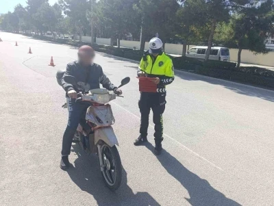 Burdur’da motosiklet denetimleri
